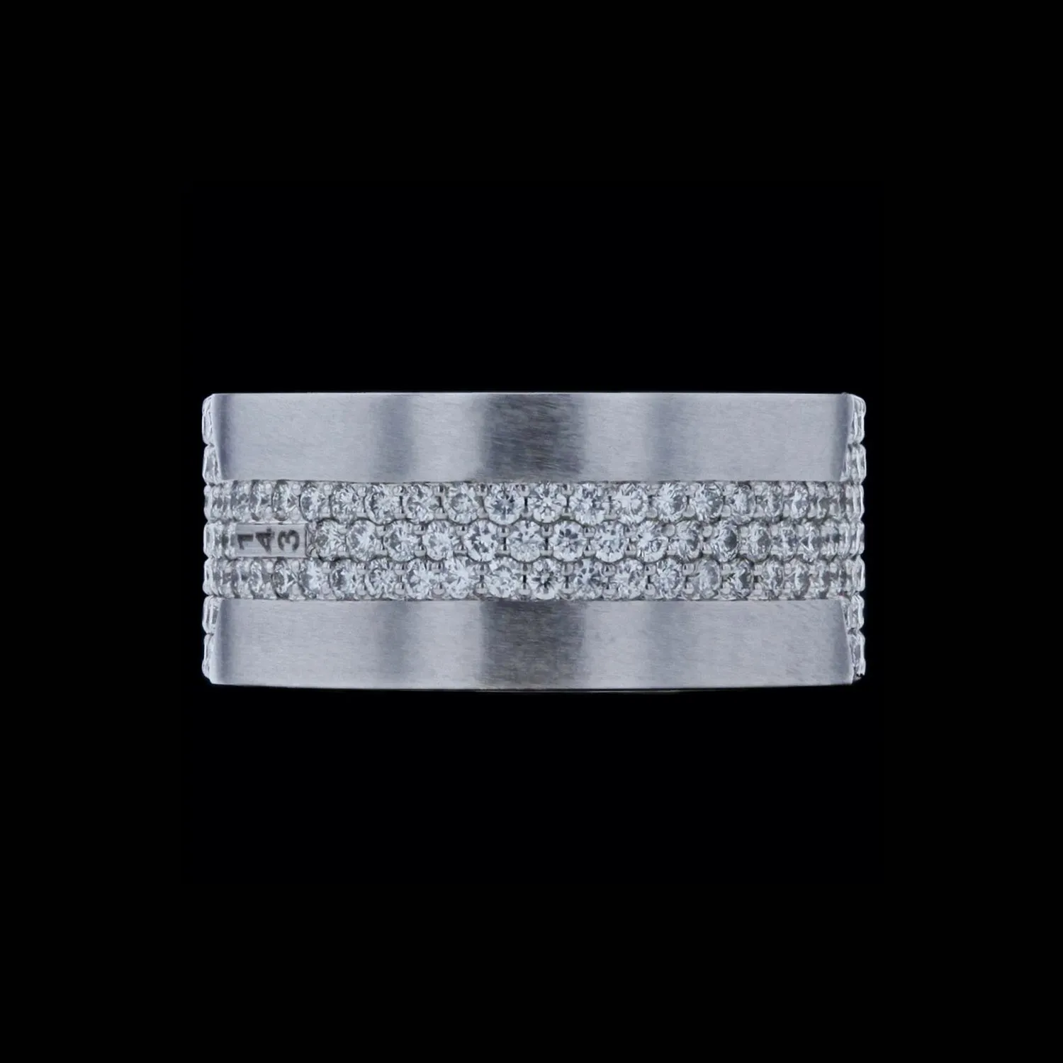 Band Diamond Pave 7