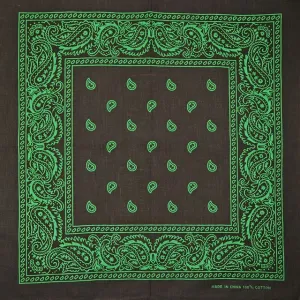 Bandana Schwarz Grün