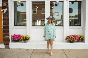 barrett dress in green