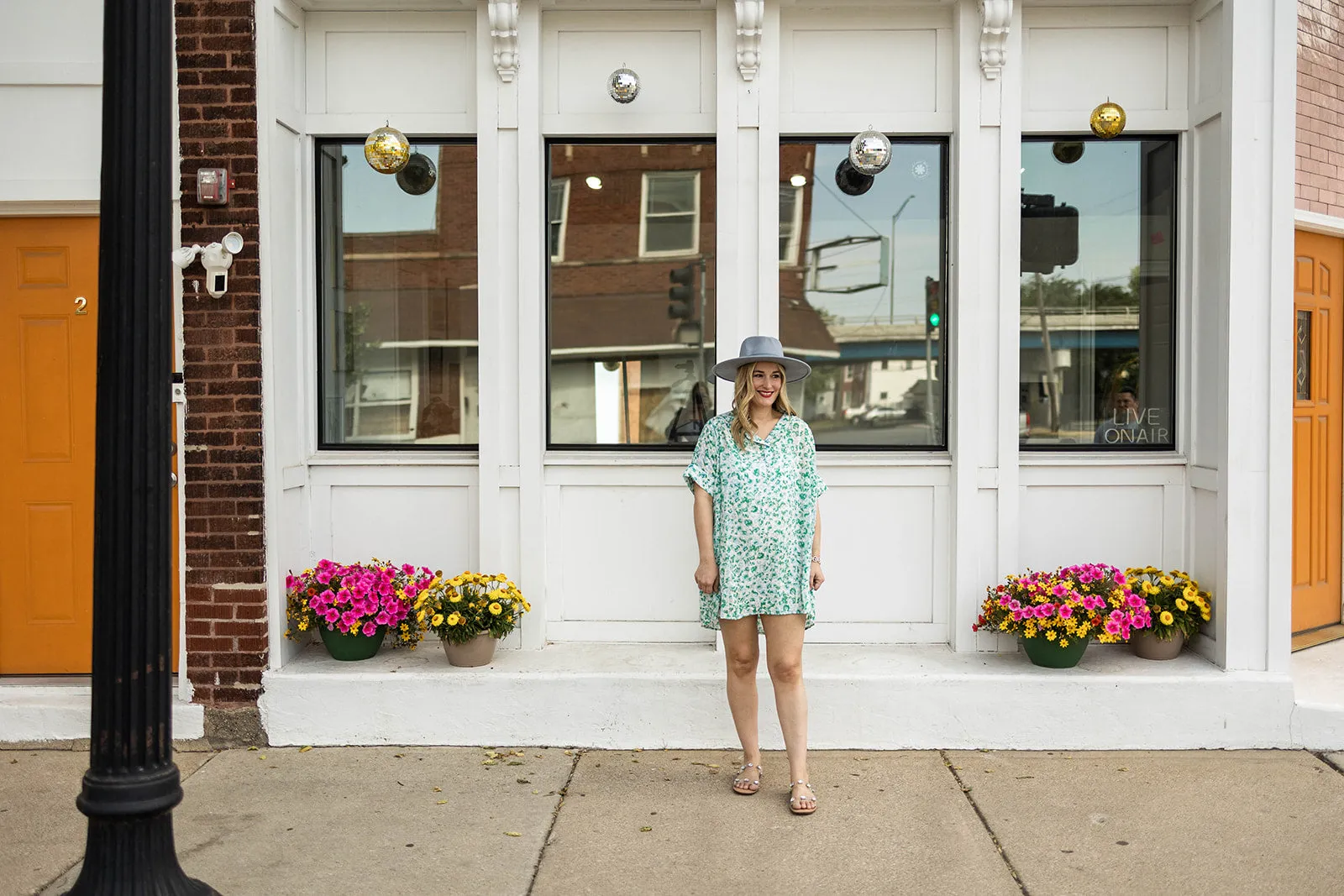 barrett dress in green
