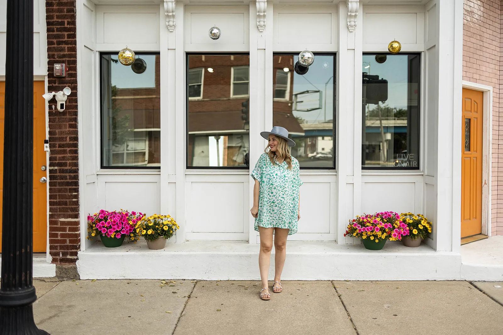 barrett dress in green