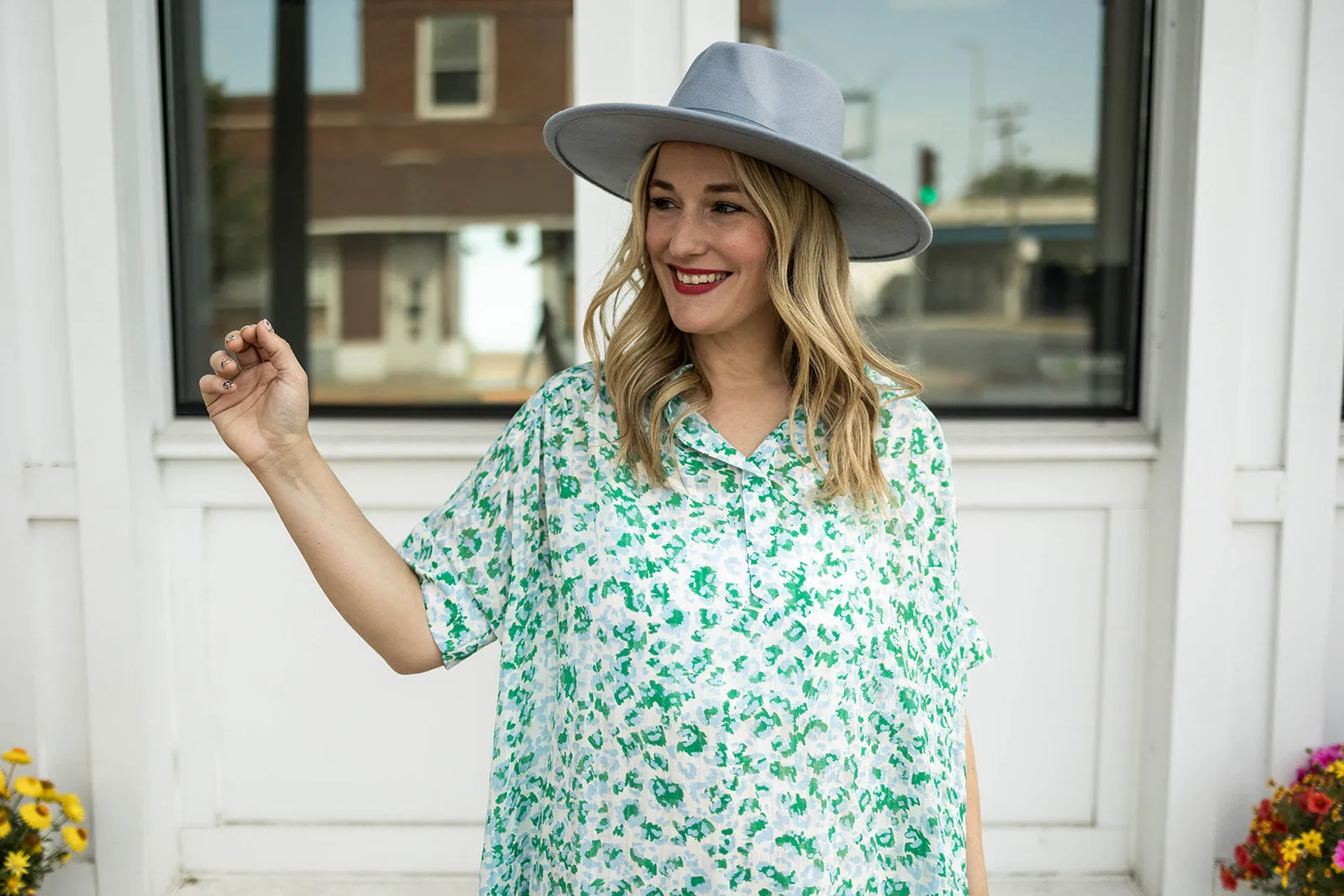 barrett dress in green