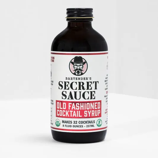 Bartenders Secret Sauce Old Fashioned Cocktail Syrup 237ml