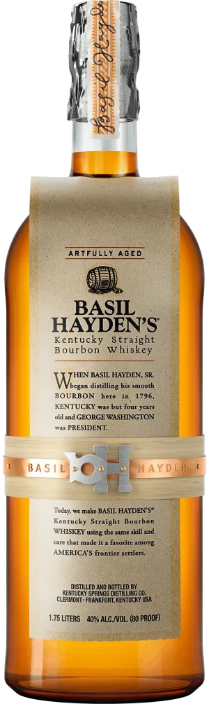 Basil Hayden Kentucky Straight Bourbon Whiskey 1.75 L