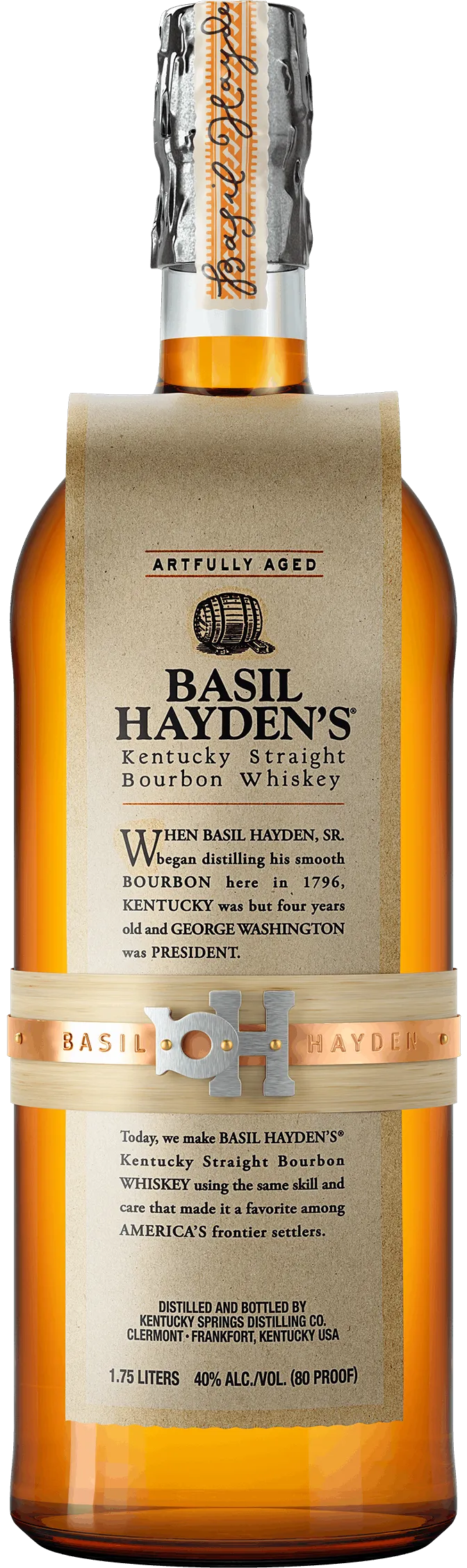 Basil Hayden Kentucky Straight Bourbon Whiskey 1.75 L