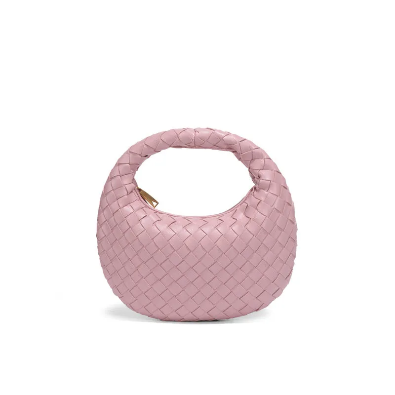 Basket Woven Mini Underarm Bag