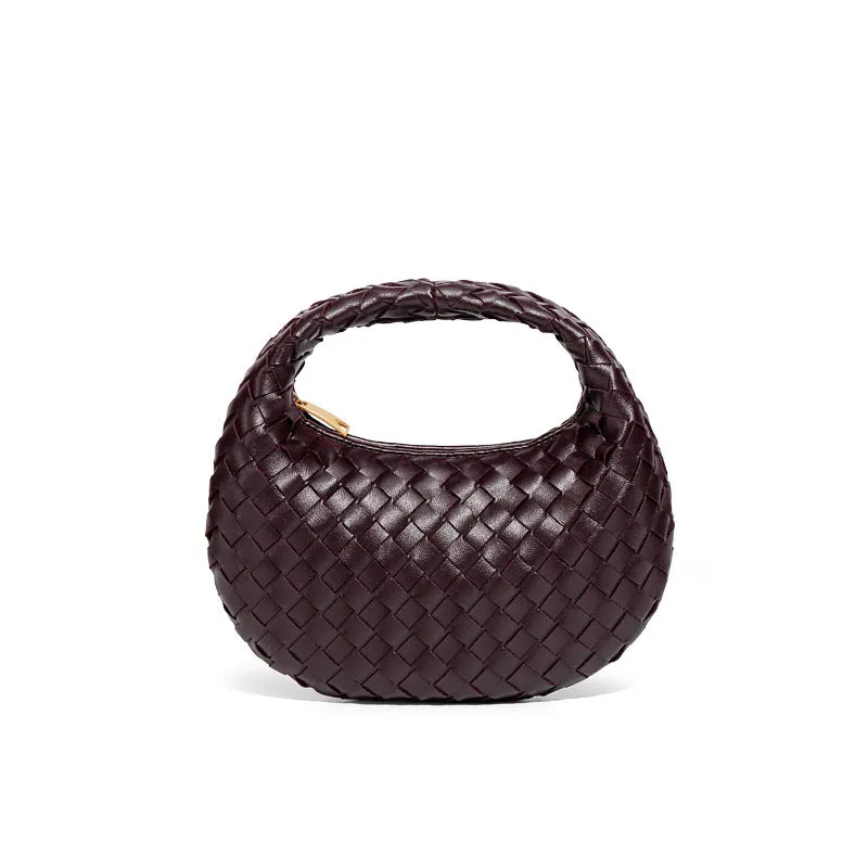 Basket Woven Mini Underarm Bag