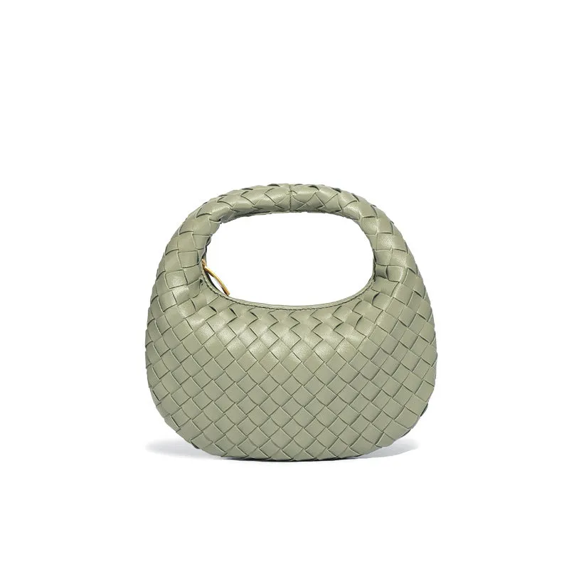 Basket Woven Mini Underarm Bag