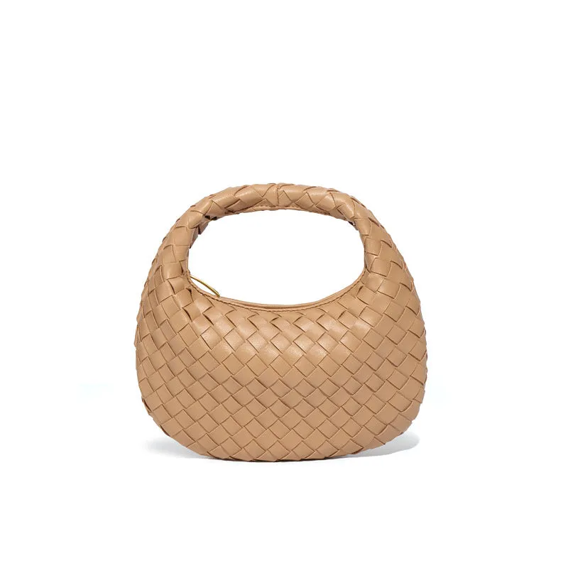 Basket Woven Mini Underarm Bag