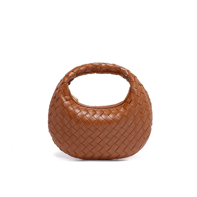 Basket Woven Mini Underarm Bag