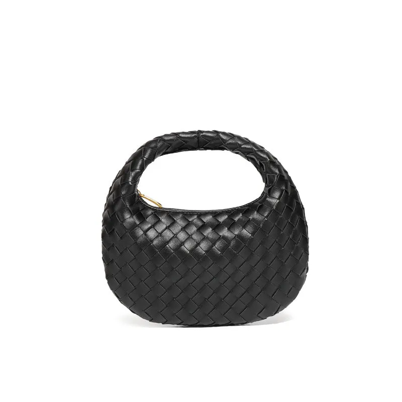 Basket Woven Mini Underarm Bag