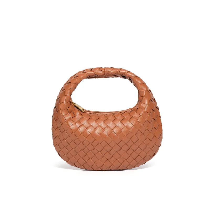 Basket Woven Mini Underarm Bag