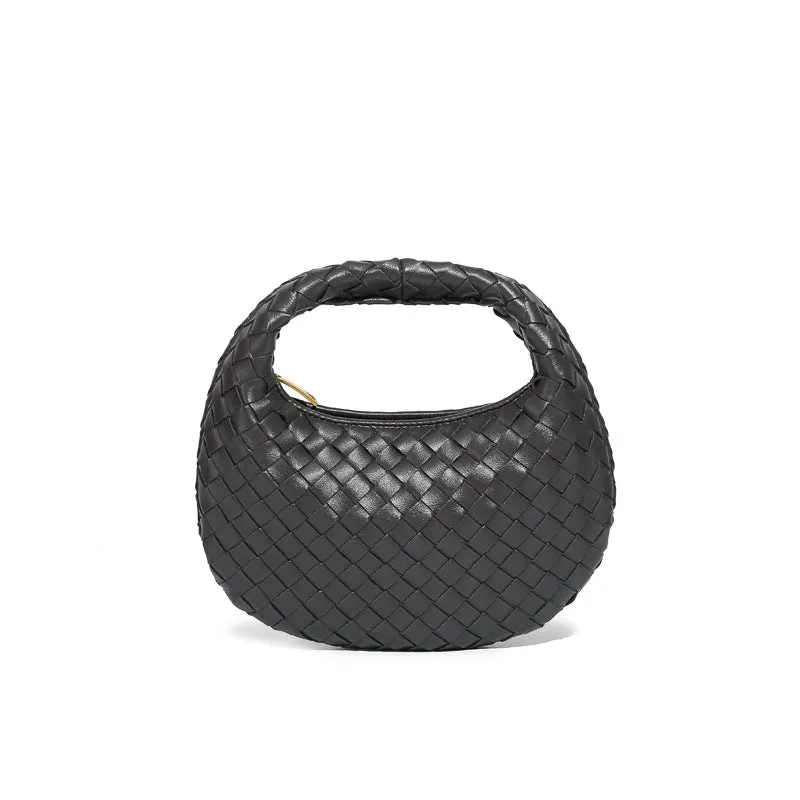Basket Woven Mini Underarm Bag