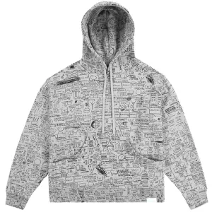 BASQUIAT ALL OVER PRINT HOODIE