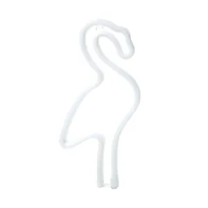 battery powered neon light flamingo