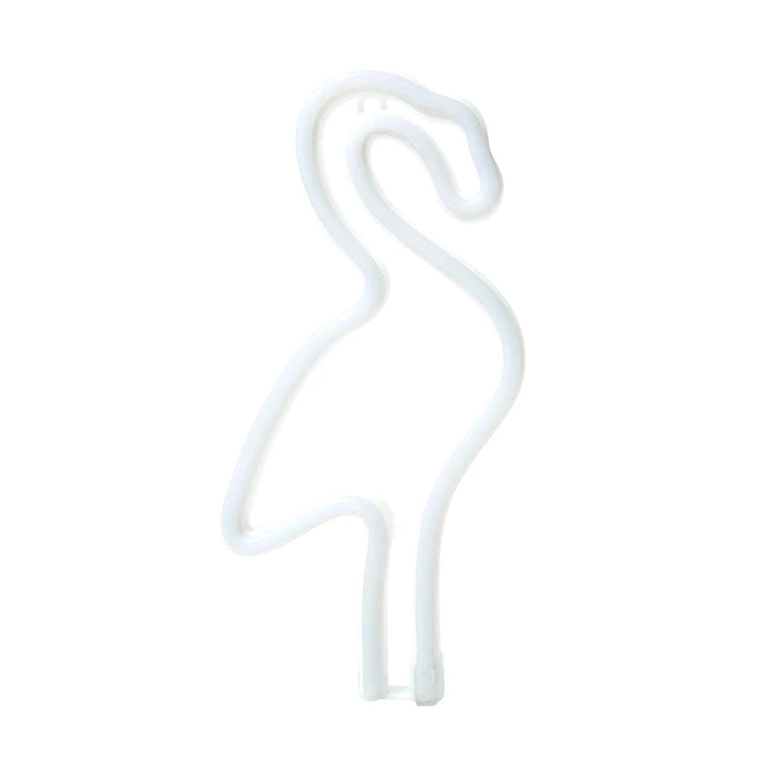 battery powered neon light flamingo