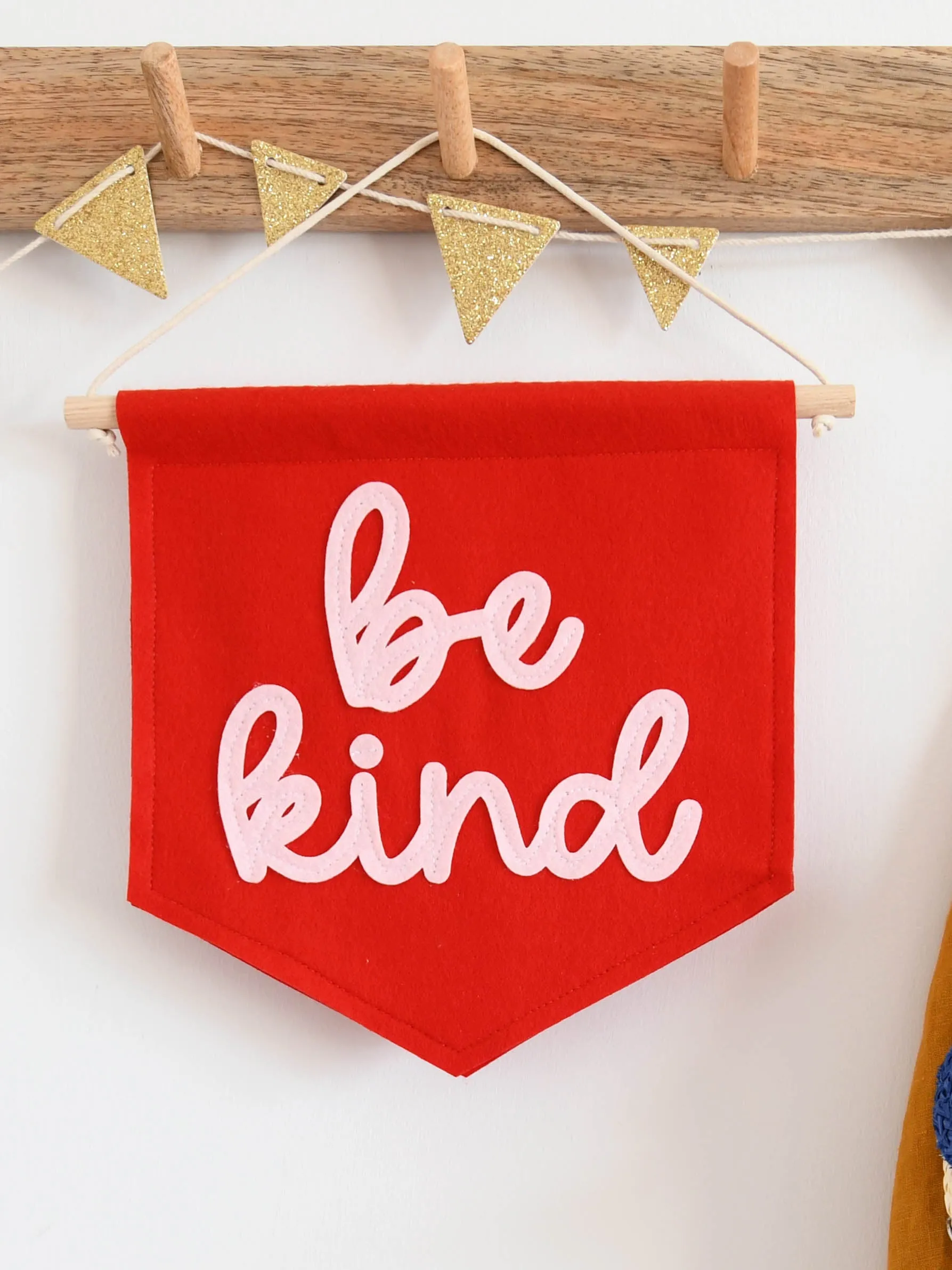 Be Kind Mini Felt Banner