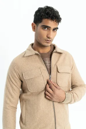 Beige Jacket