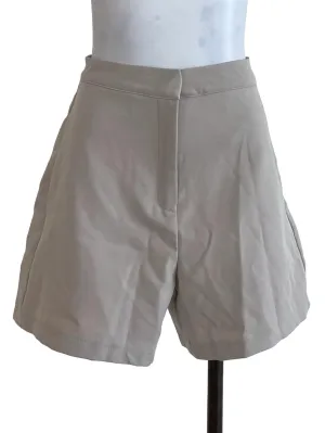 Beige Plain Short