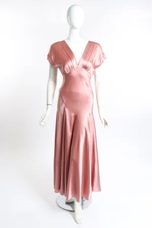 Bias Silk Gown