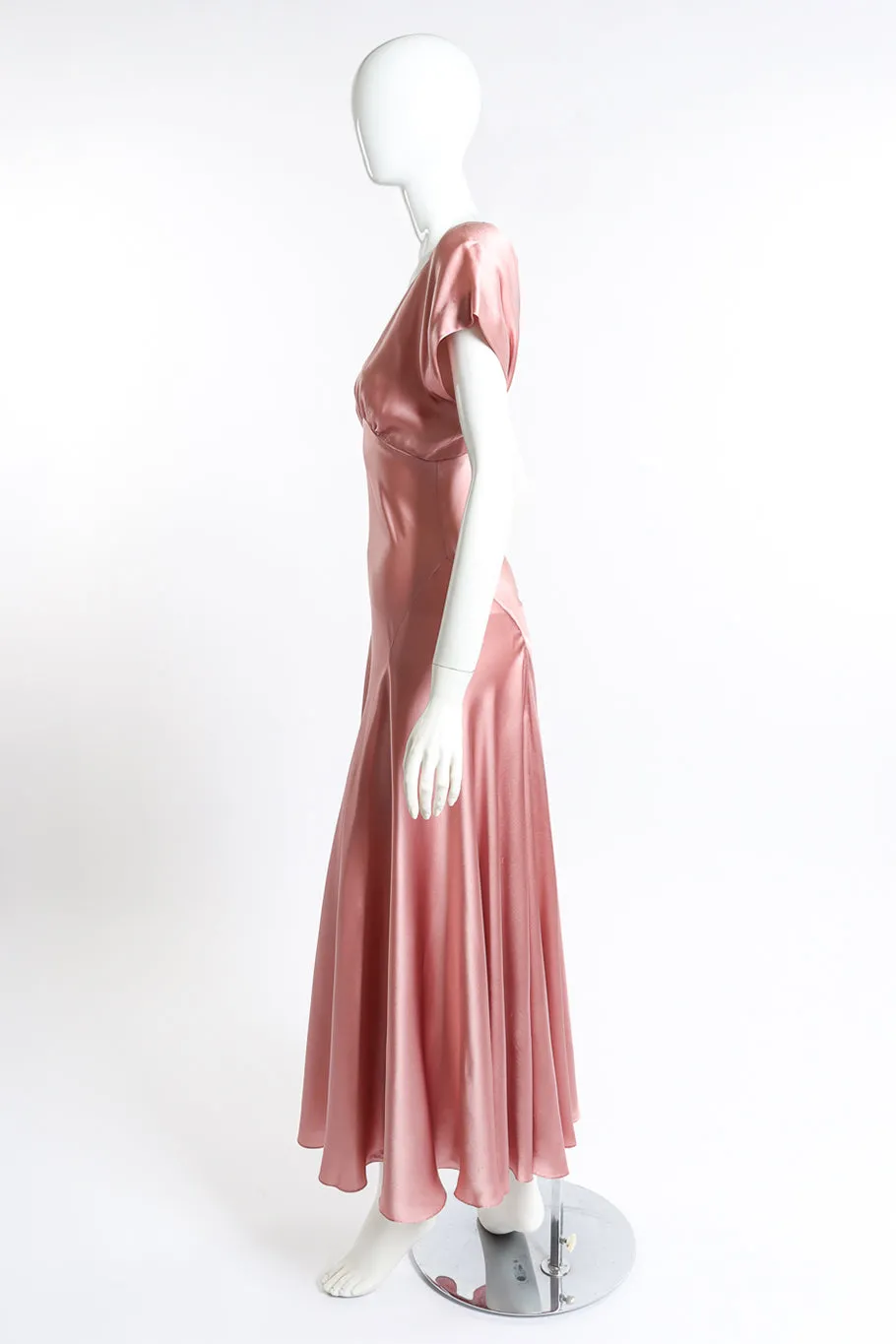 Bias Silk Gown