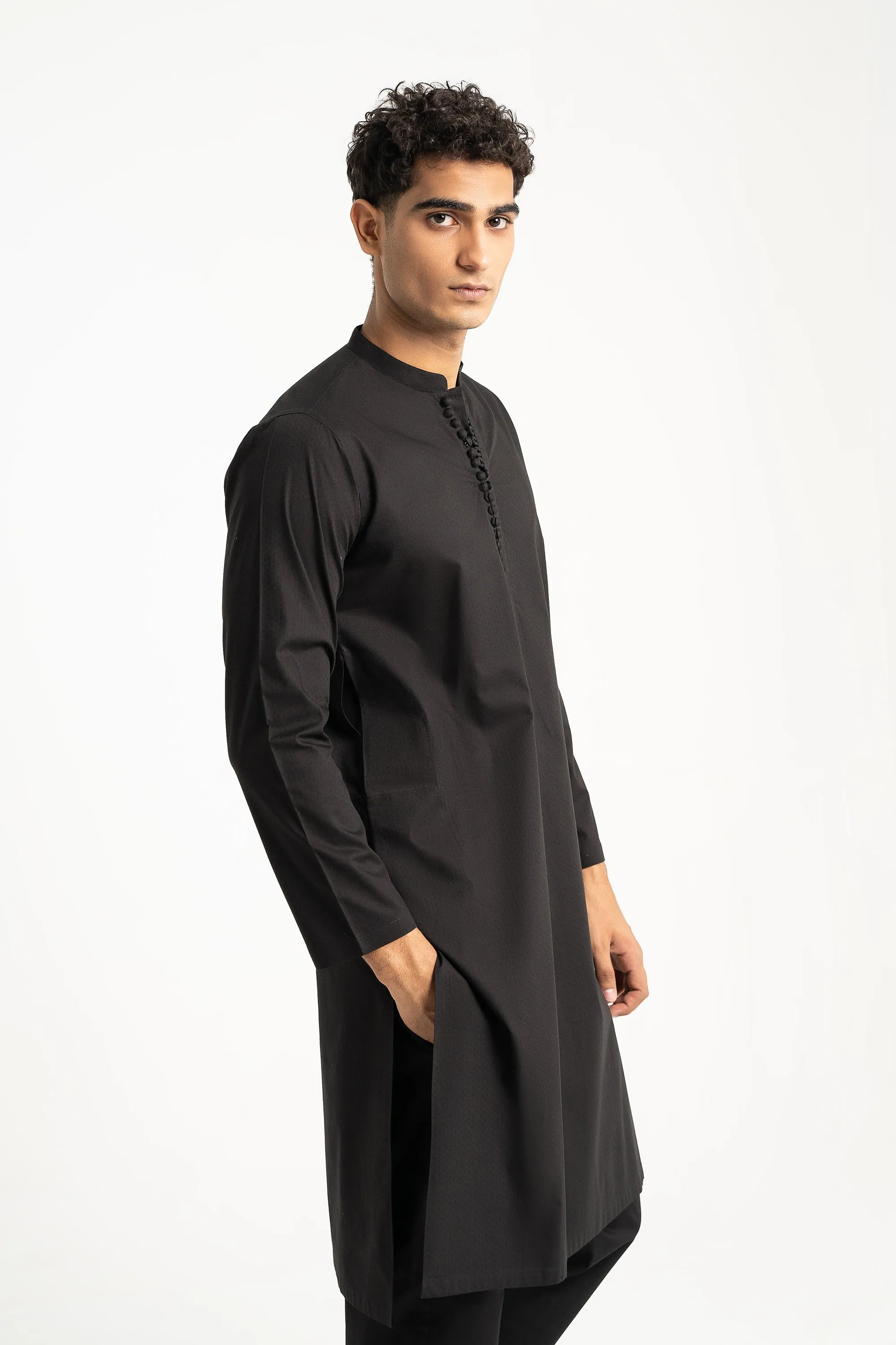 Black Kurta Trouser