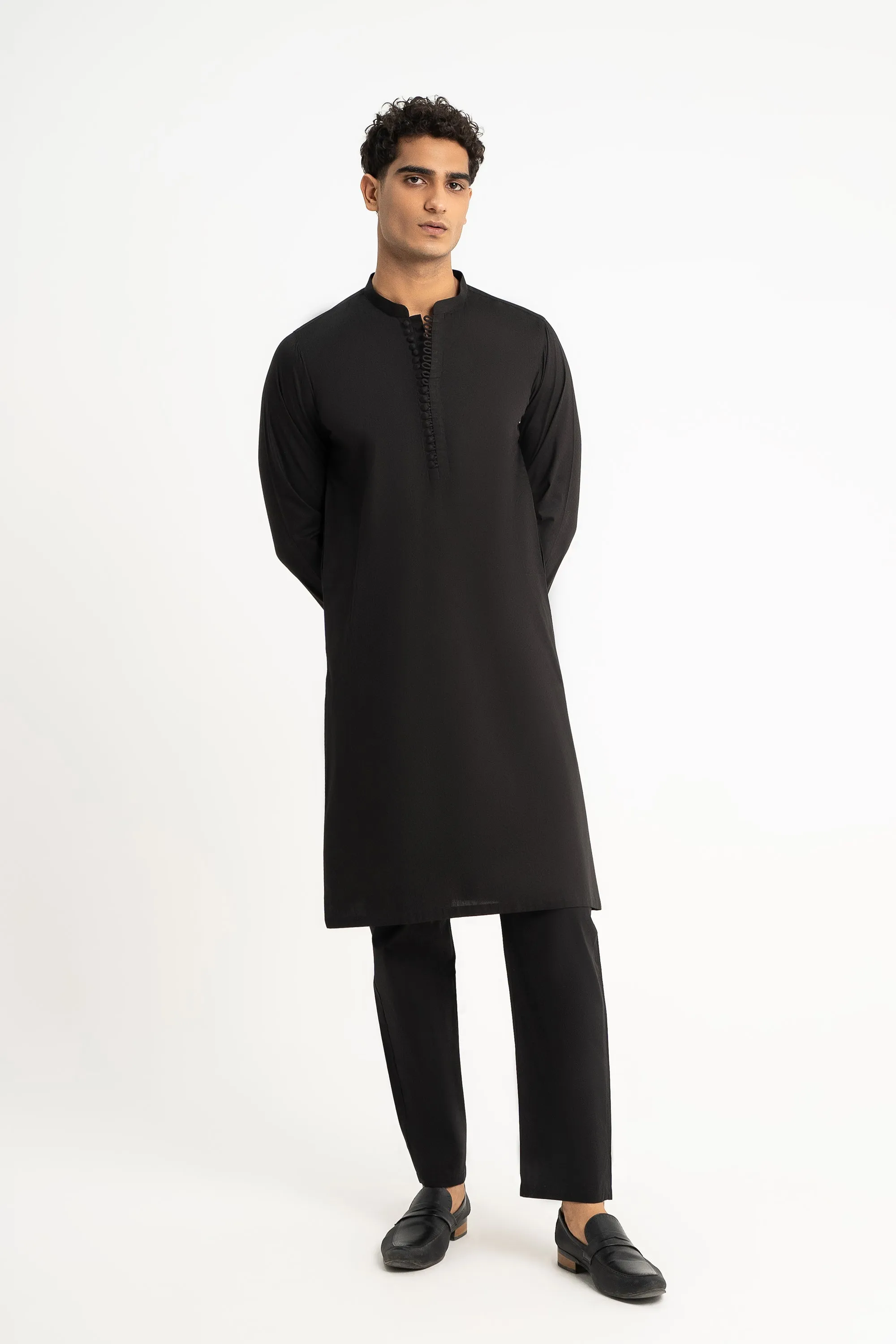 Black Kurta Trouser