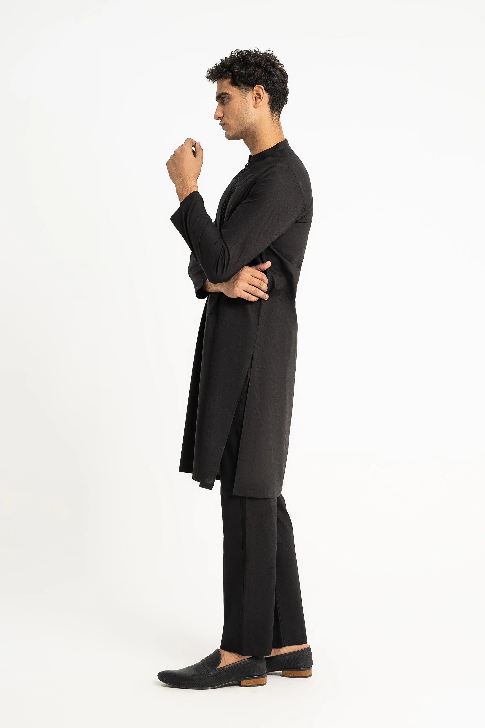 Black Kurta Trouser