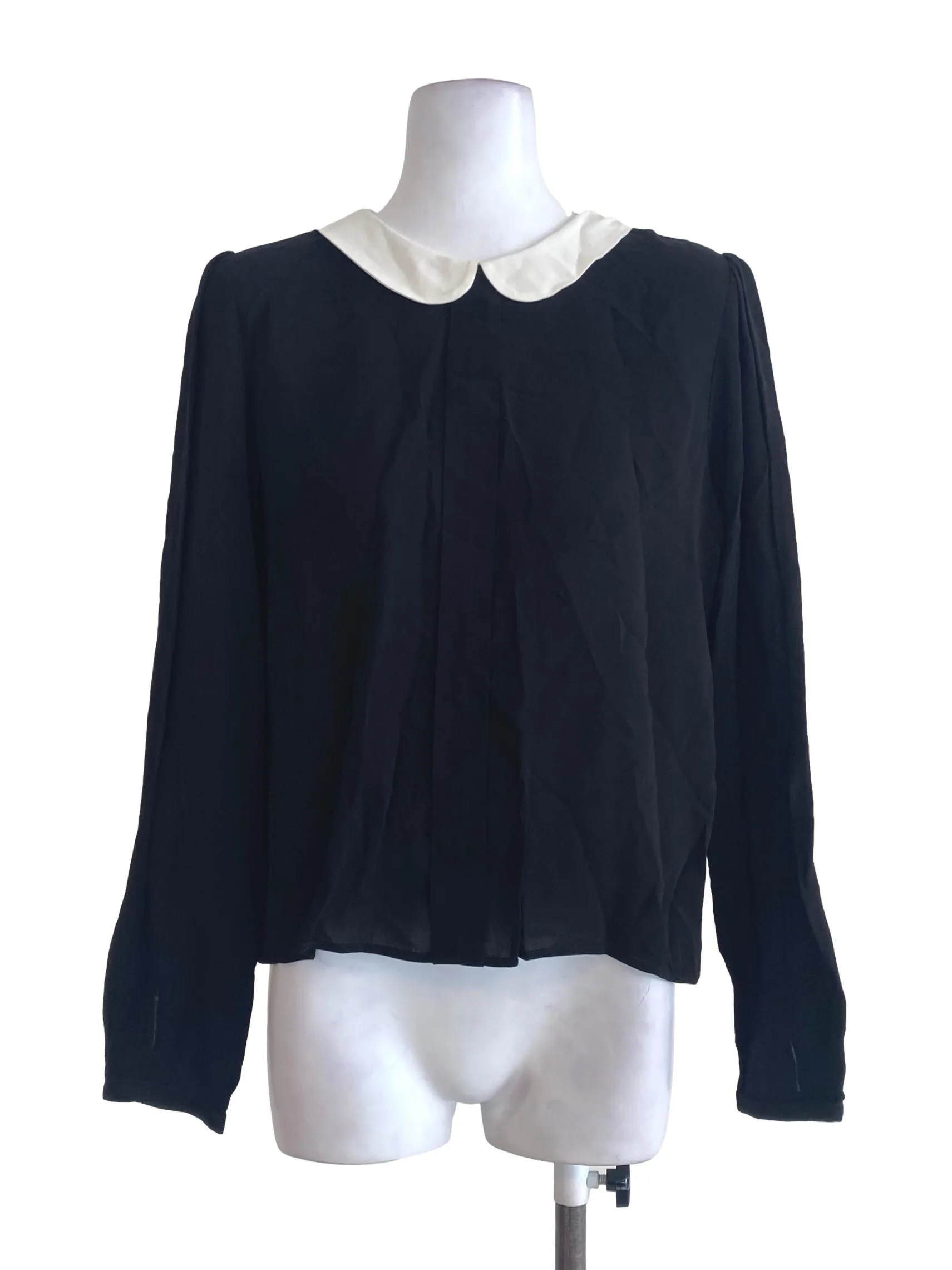 Black Plain Blouse
