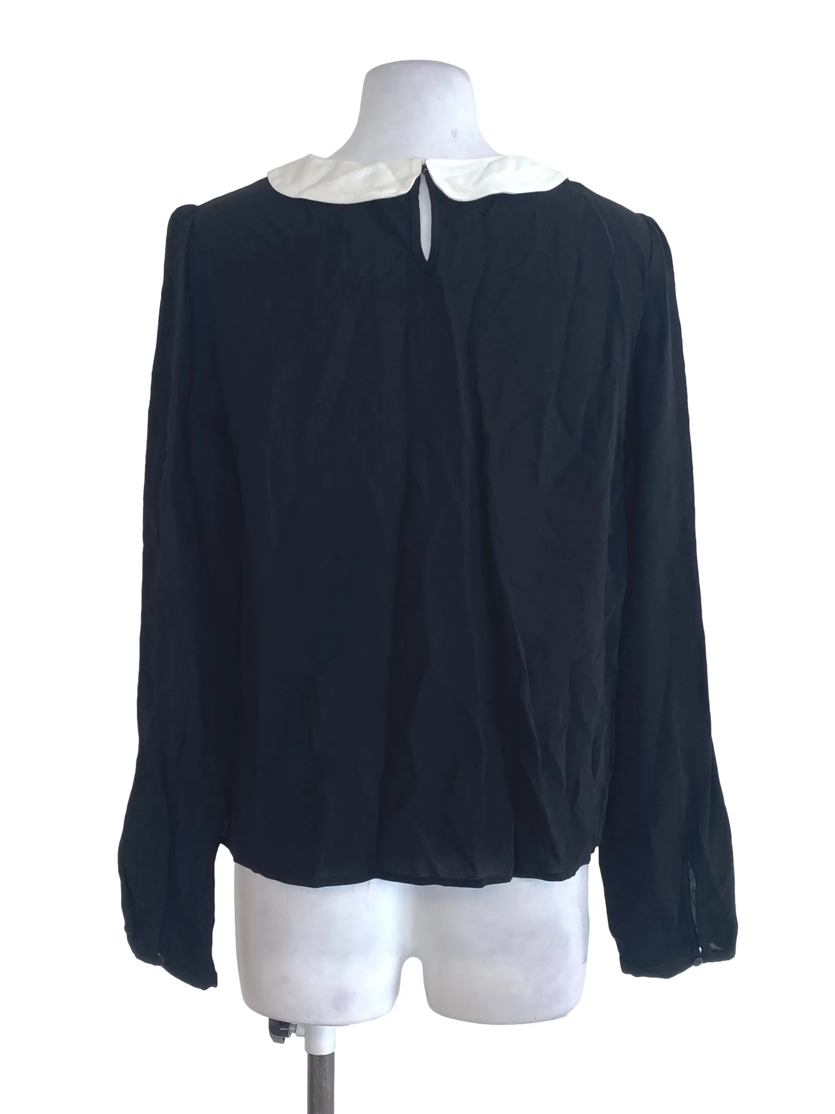 Black Plain Blouse