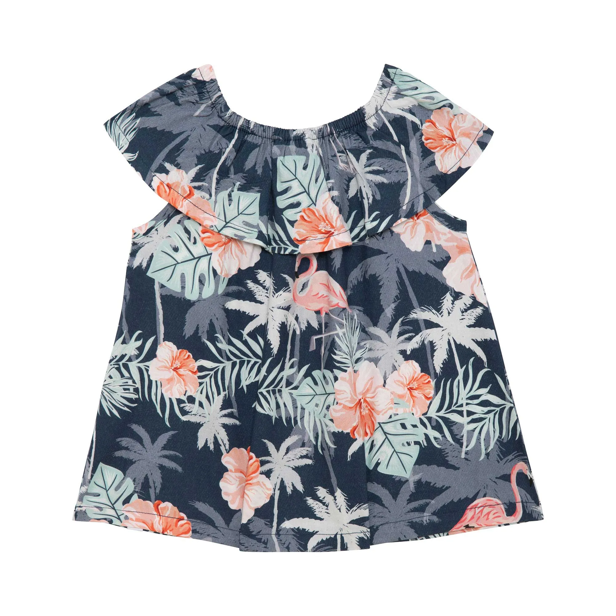 Blouse imprimée flamant rose - Deux par Deux