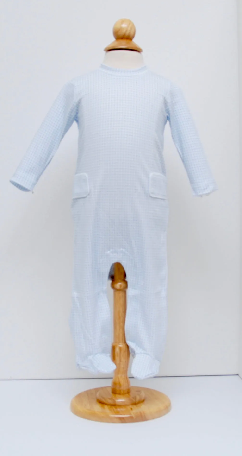 Blue Petite Star Footie