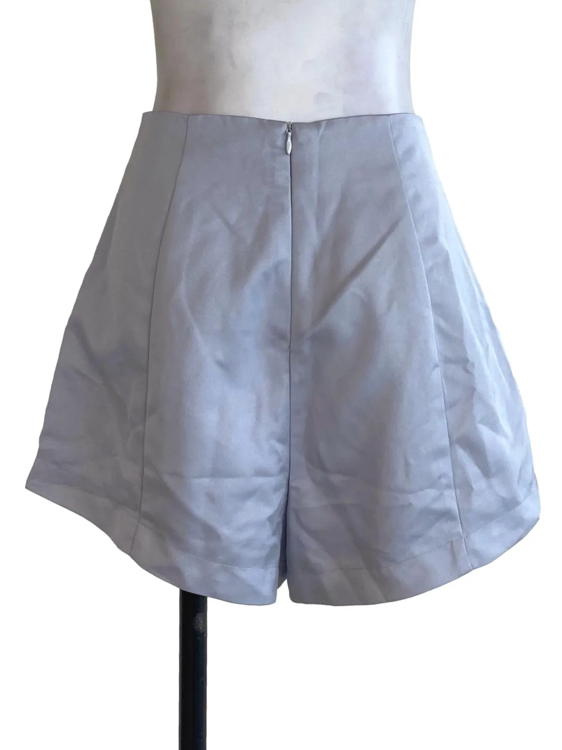 Blue Plain Shorts