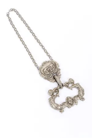 Boca de Veritas Door Knocker Necklace