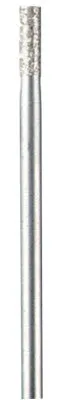 Bosch Tool Corporation Diamond Wheel Points, 1/8 in Shank, 3/32 in Bit, High Speed Steel, 7122