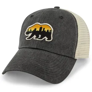 Boston Bear Skyline Patch Relaxed Trucker