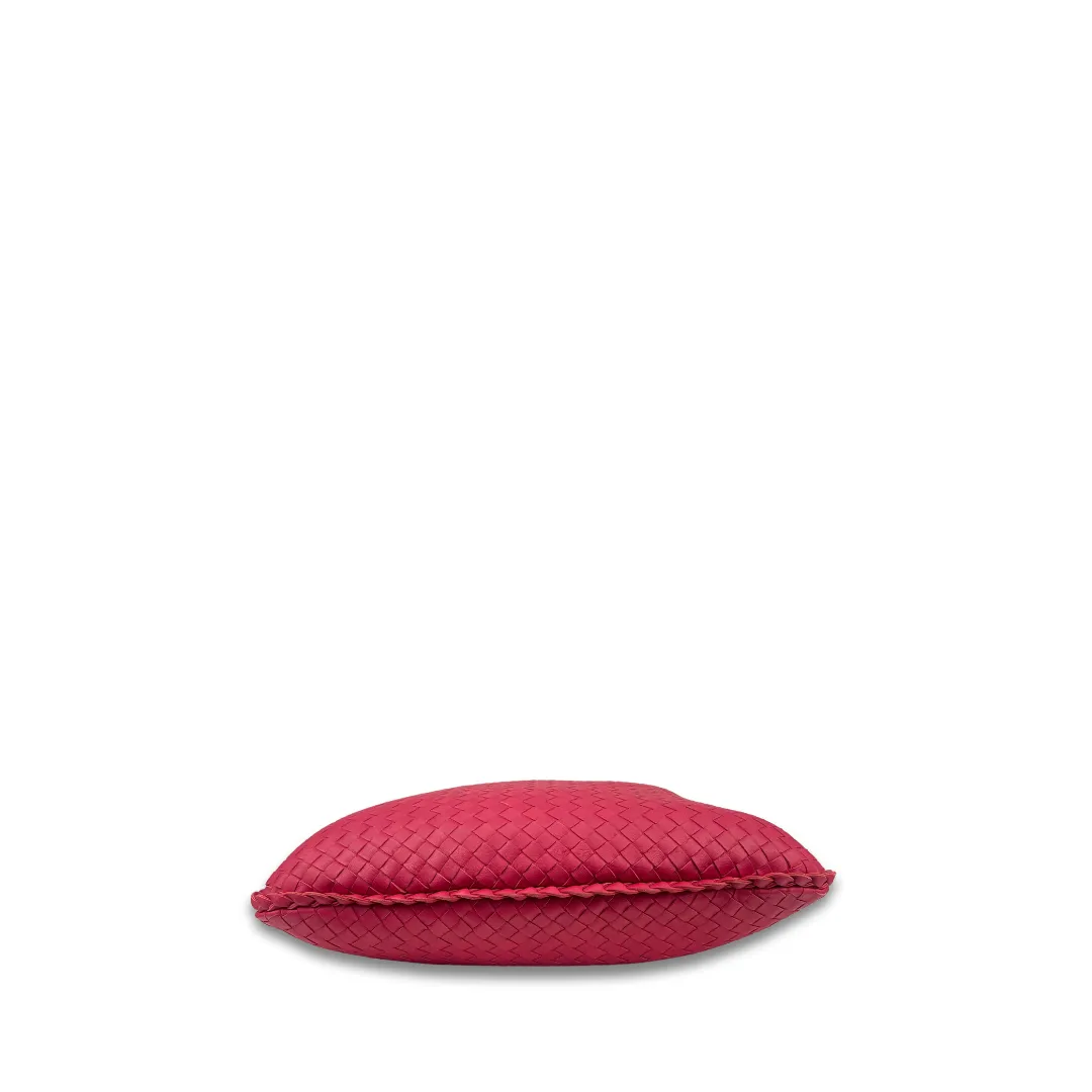 Bottega Veneta Hot Pink Intrecciato Hobo