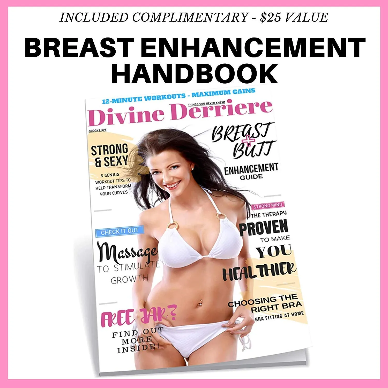 Breast & Butt Enhancement Cream, 1 Oz