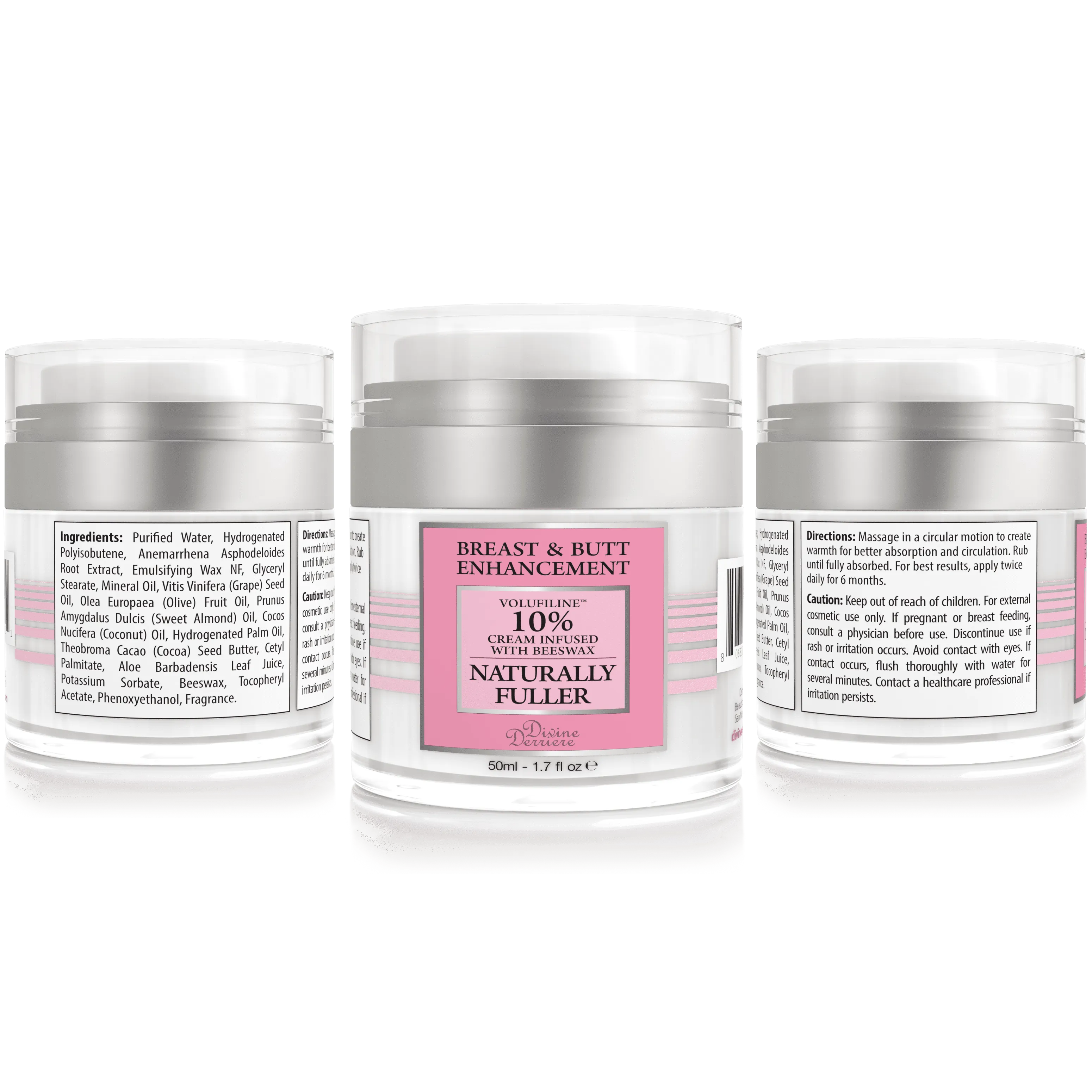 Breast & Butt Enhancement Cream, 1 Oz