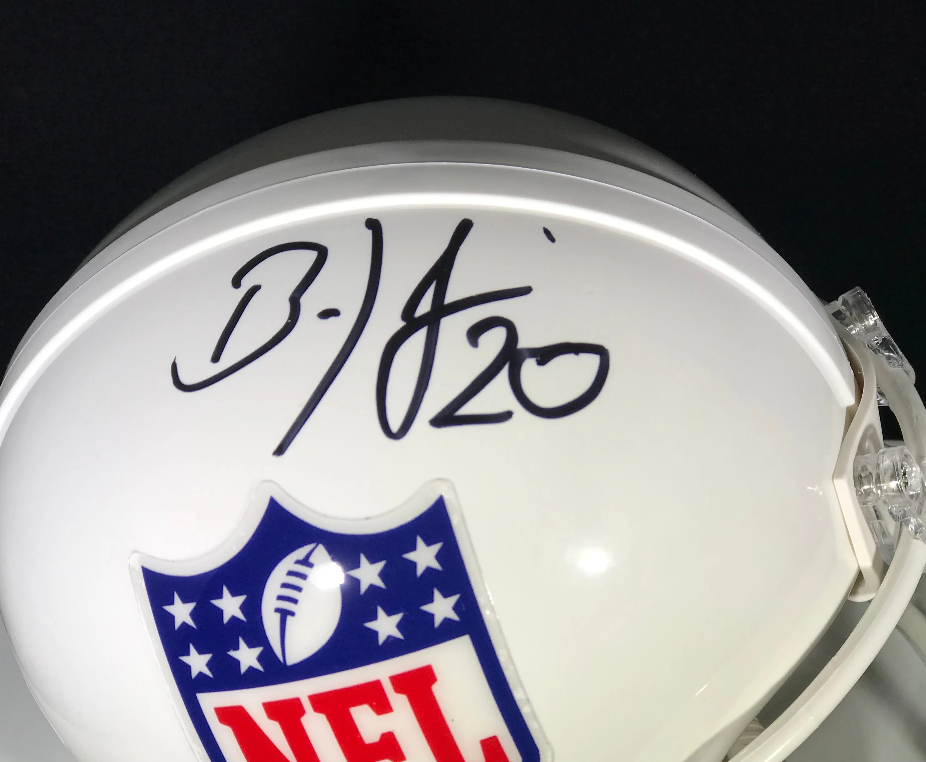 Brian Dawkins Autographed NFL Mini Helmet w/JSA
