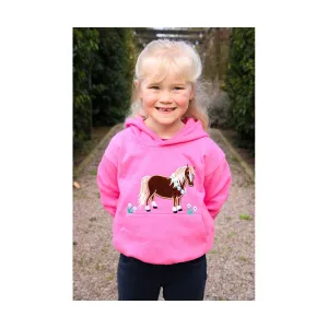 British Country Collection Flora Pony Childrens Hoodie