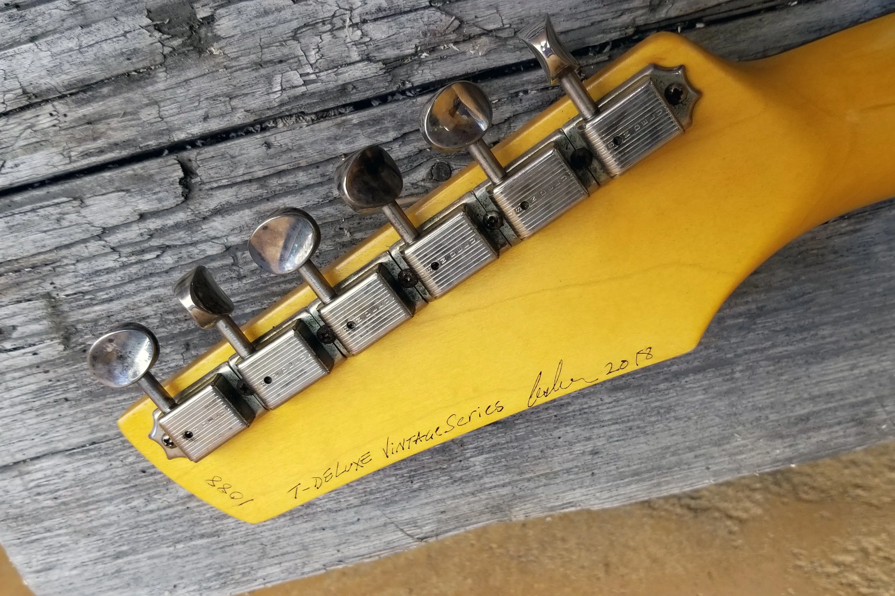 Build Your Own Custom Shop Asher T Deluxe Guitar - Deposit