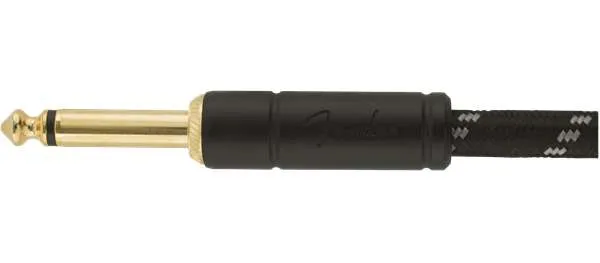 CABLE DELUXE FENDER DE 4,5 METROS NEGRO