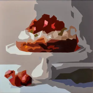 Cake with Strawberries