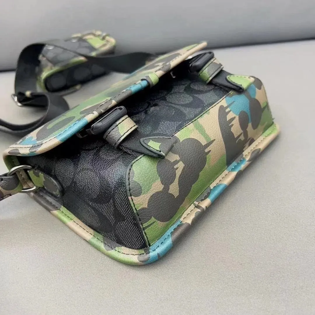 Camouflage flap postman bag with printed 2-in-1 handbag for men one shoulder diagonal cross bag totes belt Backpack women Holders hangbag travel Luxurys