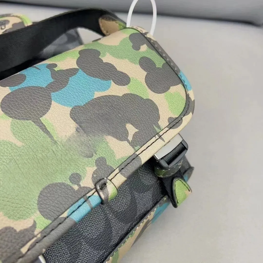 Camouflage flap postman bag with printed 2-in-1 handbag for men one shoulder diagonal cross bag totes belt Backpack women Holders hangbag travel Luxurys