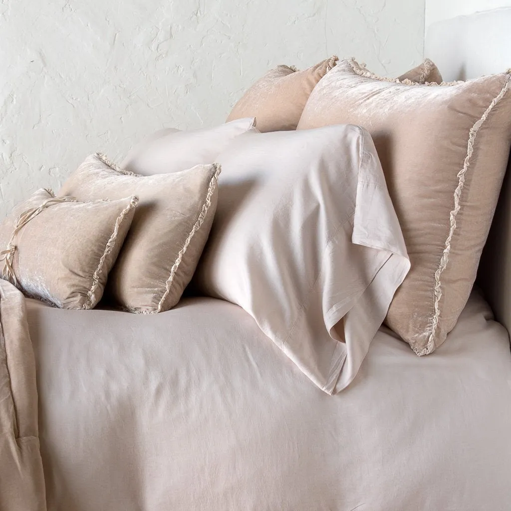 Carmen Deluxe Sham - Pearl