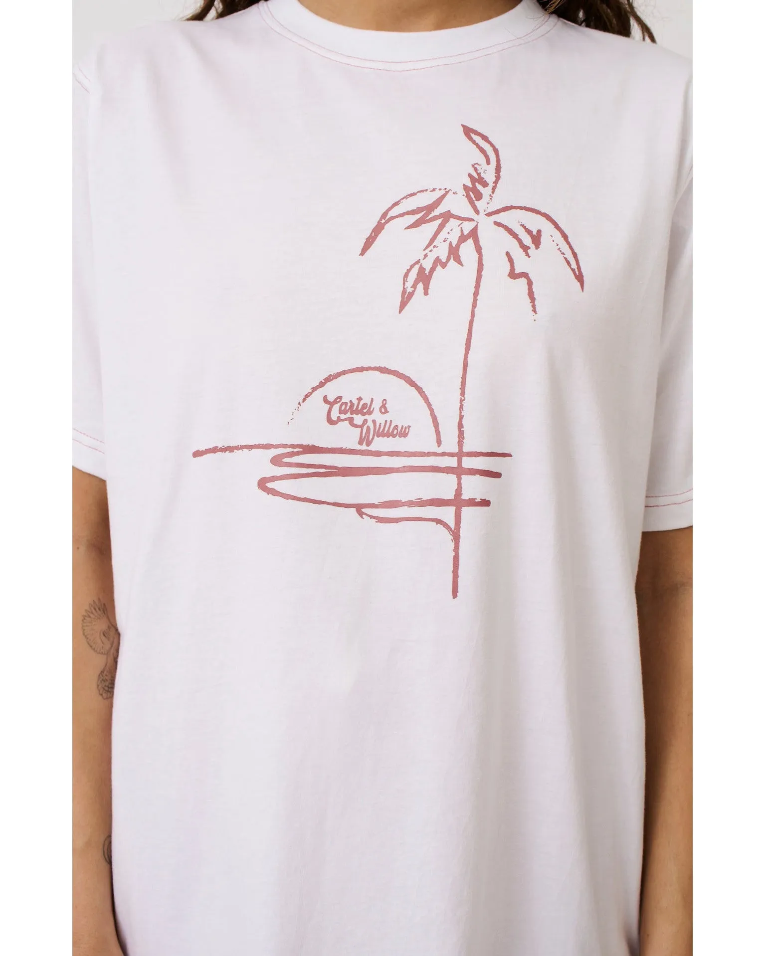 Cartel & Willow Sophie Tee - Holiday Graphic