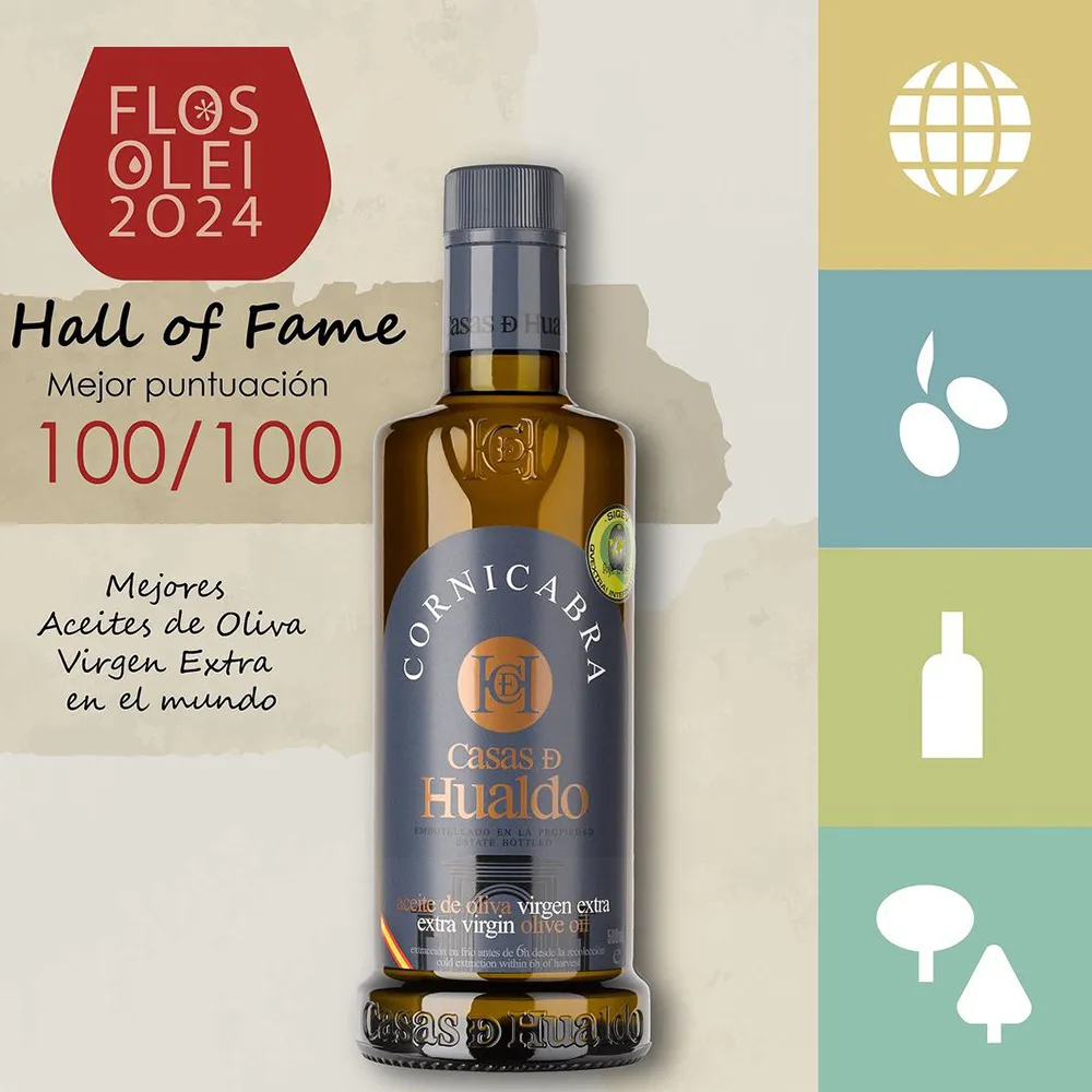 Casas de Hualdo Gift Box – 3 Monovarietal Extra Virgin Olive Oils (3x500ml)