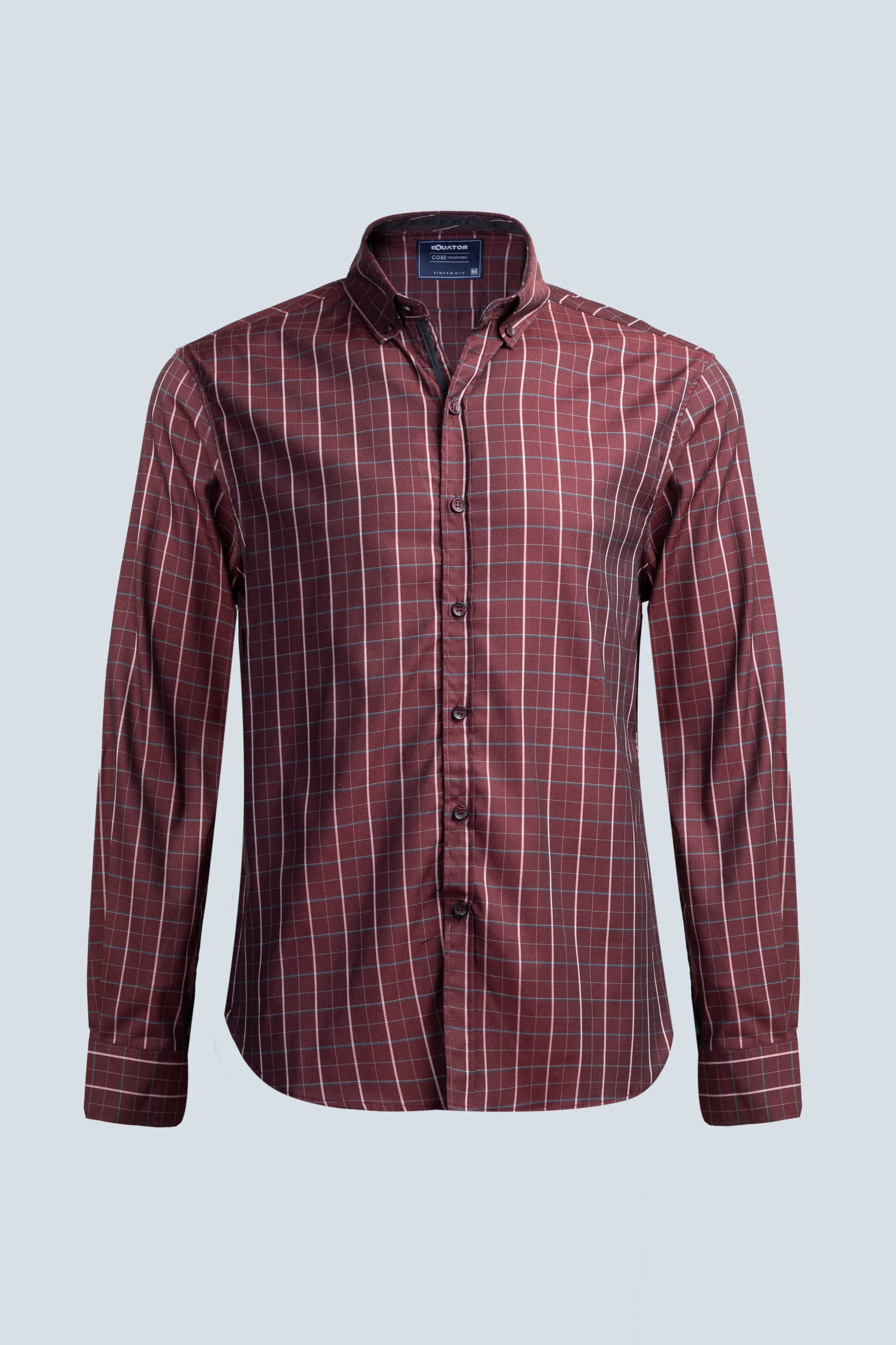 Casual Maroon Shirt
